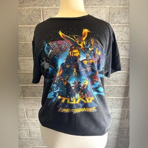 Marvel Thor Love and Thunder T-Shirt Medium | Superhero Movie Graphic Tee